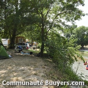 Logo Camping Auberge Bagatelle Pavillon Bleu