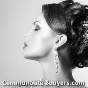 Logo Blanc Bleu Coiffure