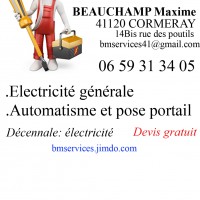 Logo Bmservices Electricité