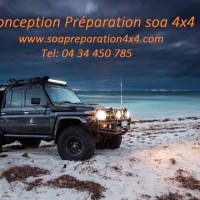 Logo Garage Conception Preparation Soa 4x4