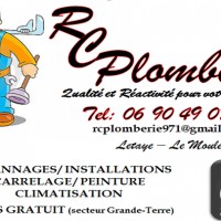 Logo Rc Plomberie, Qualité Et Réactivité Pour Votre Confort