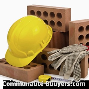 Logo Construction Batiment Bluker