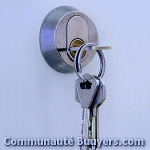 Logo Serrurerie, m&eacute;tallerie Fos