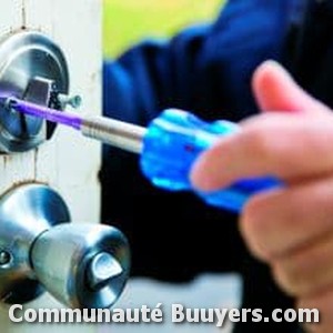 Logo Serrurerie, m&eacute;tallerie Lacave