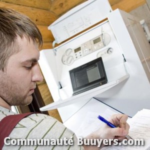 Logo D&eacute;pannage chauffage Genouill&eacute;